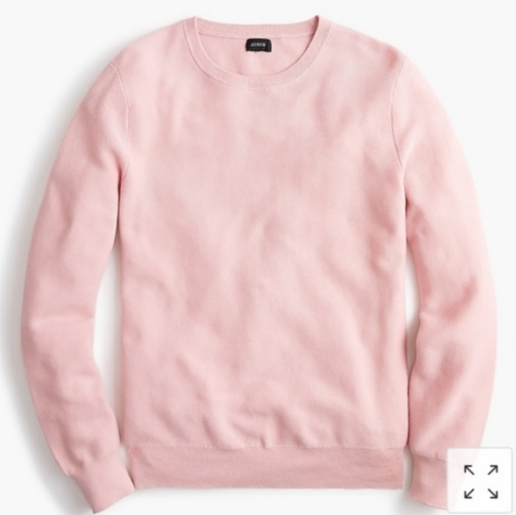 J. Crew Other - J. Crew Cotton Crew Sweater in Garter Stitch